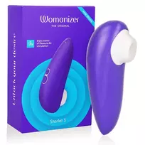 WOMANIZER Womanizer Starlet 3 Indigo - Compact Air Pulse Intimate Device, 6 Levels