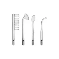 XR Brands Zeus Twilight Wand Electro Stimulation System with 4 Glass Electrodes