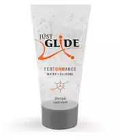 Just Glide Just Glide Performance Hybrid Lubricant 20 ml, Vegan, Water-Based Formula