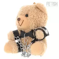 FETISH SUBMISSIVE Fetish Submissive Yogi Teddy Bear - Collector’s Plush with Harness & Chains