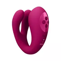 VIVE by Shots VIVE Yoko VIVE049 Dual Prongs Triple Action Wave System, Pink