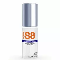 STIMUL8 S8 Anal Lubricant Water-Based Cooling Effect 50ml - Paraben-Free Formula