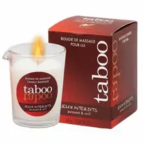 RUF RUF Taboo Massage Candle Wild Lichen Aroma 60g - Natural Oil for Men