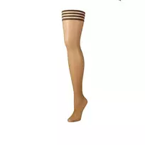 Kix'ies Kix'ies Samantha Thigh-High Stockings Nude A - No-Slip Grip, Petite