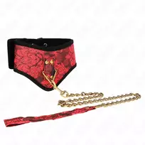 KINK KINK Scandal Model Elegant Necklace with Lace Strap 75cm Black 44x10cm