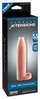 Fantasy X-TENSIONS Fleshlight FX Real Feel Enhancer Light Anatomical Support Sleeve 14cm