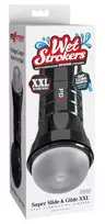 Pipedream PDX Extreme WetStroker Slide XXL Transparent Intimate Machine 26 cm