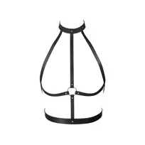 Bijoux Indiscrets Bijoux Indiscrets MAZE H Harness Black Adjustable Vegan Strap