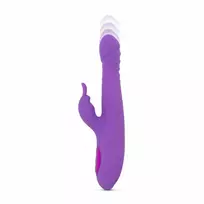 Teazers Teazers Heating Rabbit Intimate Massager Dual Motor Silicone Purple