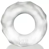 Hunkyjunk Fractal Tactile Ring Clear Ice - Flexible Plus+Silicone System
