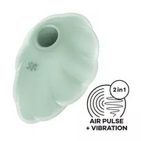 Satisfyer Cloud Dancer Mint - Air Pulse Technology, Mint Silicone Design