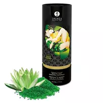 Shunga Shunga Bath Salts Lotus Flower 500g - Dead Sea Crystals, Sky Blue