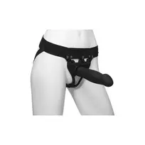 Doc Johnson Doc Johnson Body Extensions Bold Silicone Harness with Vibrating System