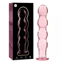 NEBULA SERIES BY IBIZA Ibiza Nebula Series Model 10 Intimate Glass Accessory Pink 16.5cm