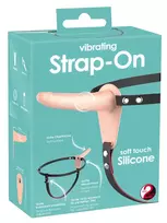 You2Toys You2Toys Vibrating Strap-On System, Adjustable Harness, 15.7 cm, Black