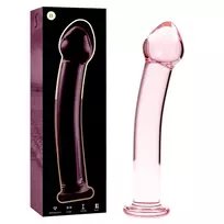 NEBULA SERIES BY IBIZA Ibiza Nebula Series Model 11 Glass Intimate Device Pink 16cm O3cm