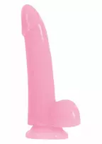 NS NOVELTIES NS Novelties Firefly Glowing Dong 5 inch - Luminous TPE, Suction Base