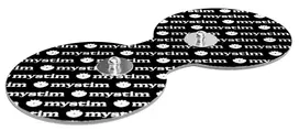 Mystim Mystim Electrode Pad 80x40 mm for Cluster Buster - Reusable Self-Adhesive