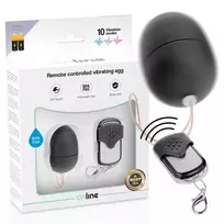 ONLINE ONLINE S Black Wireless Vibrating Egg with Remote Control, 10 Modes