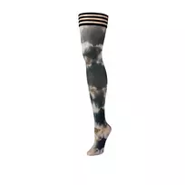 Kix'ies Kix'ies MacKenzie Thigh-Highs C Black Tie-Dye No-Slip Petite-Plus