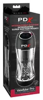 PDX PDX Elite ViewTube Pro Automatic Suction & Vibration Device, Transparent