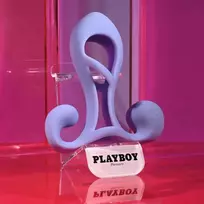 Playboy Playboy Fantasy Cage Wearable Vibrator Lavender 13.6cm Waterproof