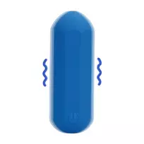 Loveline by Shots Loveline Hexagon Jetset Blue Pocket-Sized Intimate Bullet Massager