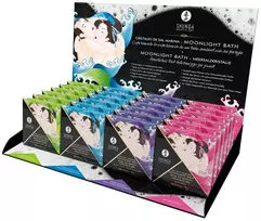Shunga Shunga Sea Salt Crystals Moonlight Bath Display 24x75g Assorted Scents