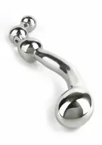 Mr. Steel Mr. Steel Multi-Stim Pleasure Wand Stainless Steel Ergonomic Design