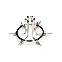 XR Brands Oculus Stainless Steel Anal Explorer Adjustable Ring 4.1in