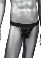 CALEXOTICS Radiance Jock Strap by Radiance - Mesh Comfort & Rhinestone Accents