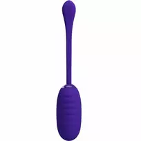 PRETTY LOVE Pretty Love Kirk Rechargeable Wireless Vibrating Egg Purple