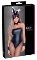 Cottelli Cottelli Costumes Bunny Body L - Complete 5-Piece Costume Set, Black