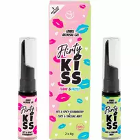 SECRETPLAY Secret Play Flirty Kiss Dual Sensation Edible Gels Strawberry & Mint 2x8g