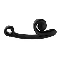 Snail Vibe Snail Vibe Curve Black - Dual Motor Silicone Personal Massager