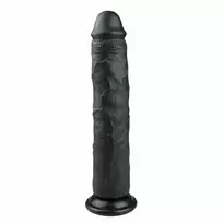 Easytoys ToyJoy RealRock Intimate Device Black 28.5 cm Flexible Surface