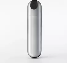 Crushious Crushious iMoan Rechargeable Vibrating Bullet Silver 10 Modes Compact