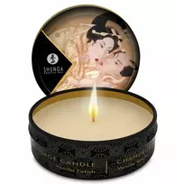 Shunga Shunga Mini Caress Candle Vanilla 30ml - Aromatic Massage Oil Candle