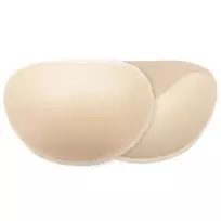 Bye Bra Bye Bra Adhesive Half Push-Up Pads Nude - Invisible Support Reusable