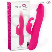 MORESSA Moressa Molly Premium Silicone Dual-Motor Rechargeable Model, Purple