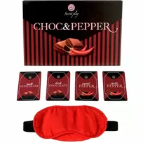 Secretplay Choc & Pepper Board Game - Multilevel Chocolate & Spice Set FR/PT
