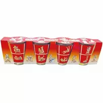 DIABLO Diablo Picante Glass Shot Set - 4-Piece Kama Sutra Party Edition