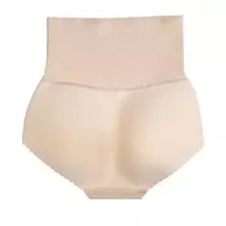 Bye Bra Bye Bra Padded Panties High Waist Nude M - Shaping Comfort Briefs