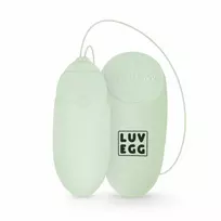 LUV EGG Luv Egg Green Remote-Controlled Silicone Intimate Device 12 Modes