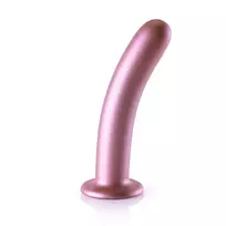 Ouch! by Shots Ouch! Smooth Silicone Intimate Device 17 cm Metallic with Suction Cup