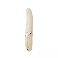 Zalo Eve Ivory White Intimate Silicone Machine with Dual Motor & Heating System