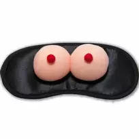 DIABLO DIABLO PICANTE Sleep Mask Boob-Themed Party Accessory Pink