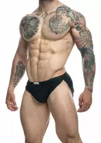 Justin + Simon Justin+Simon Running Short Chloride-Resistant Athletic Swimwear Black M