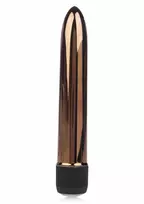 CALEXOTICS Precious Metal Gems Massager Metallic Finish 6.75" Waterproof