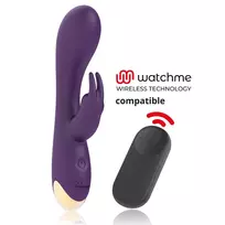 TREASURE Treasure Laurence Dual-Motor Intimate Device with WatchMe Wireless, 17.5cm, Pink